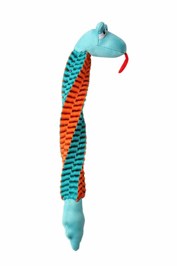 WB19017B - COBRA DE TECIDO COM CORPO ELÁSTICO PARA CÃES - AZ - Image 2