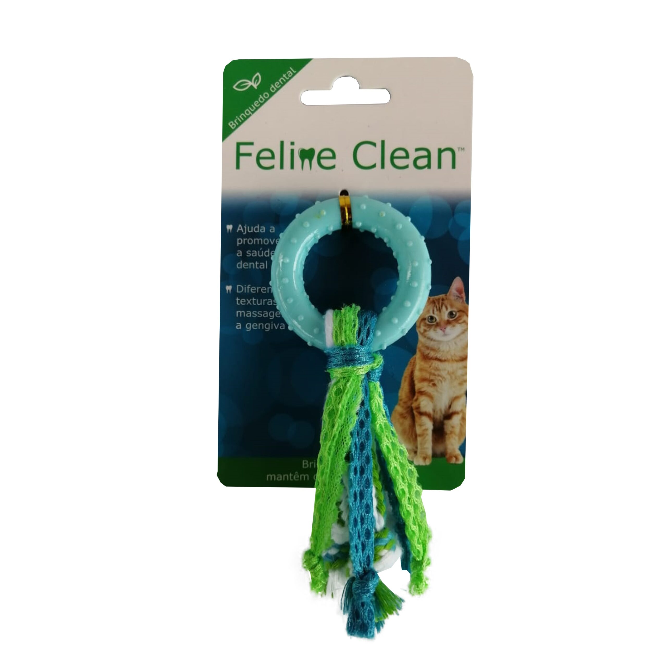 WB23559-B - ANEL DE TECIDO E CORDA DENTAL PARA GATOS